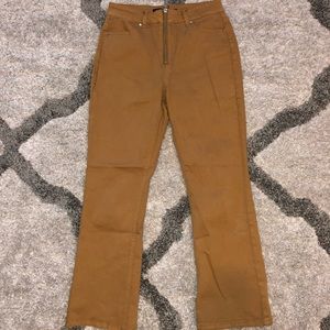 High rise Tinsel crop pant